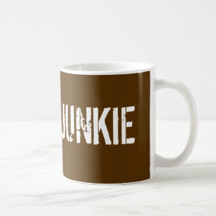 Mug EXEMPLE : SEULE COULEUR / brun foncé + votre texte