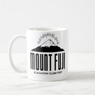 Mug Expédition d'escalade de roche du mont Fuji Japon
