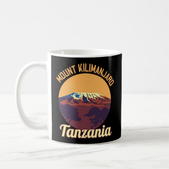 Mug Expédition du Mont Kilimanjaro Mountain Climber (Gauche)
