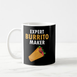 Mug Expert Burrito Maker Street Food Taco Day Gag Cade