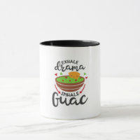 Expirez le drame Inspirez le Guac Drôle de cuisine