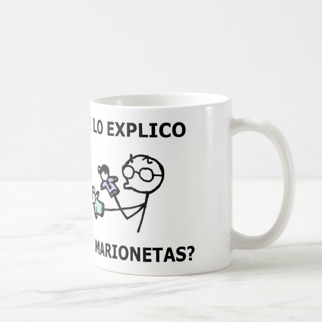 Mug explique avec des marionnettes ? (Droite)
