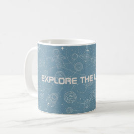 Mug Exploration de l'espace Galaxy Universe Star Perso