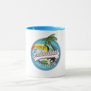 Mug explorer le logo fabuleux de l'Argentine