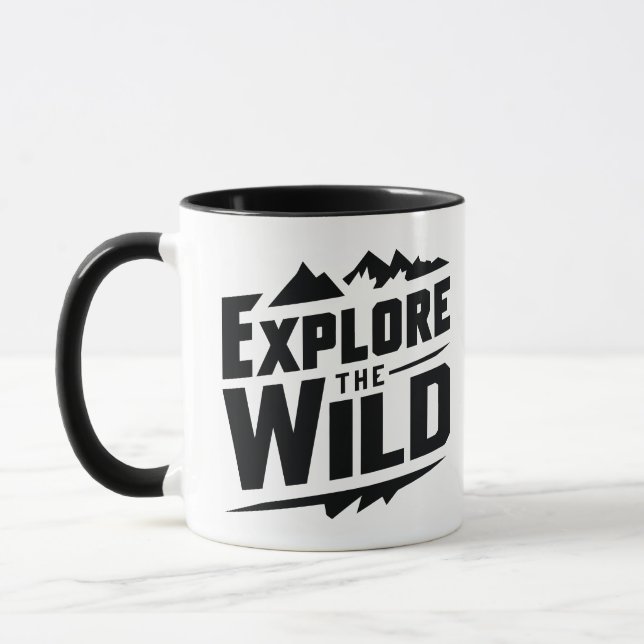 Mug Explorez la nature (Gauche)