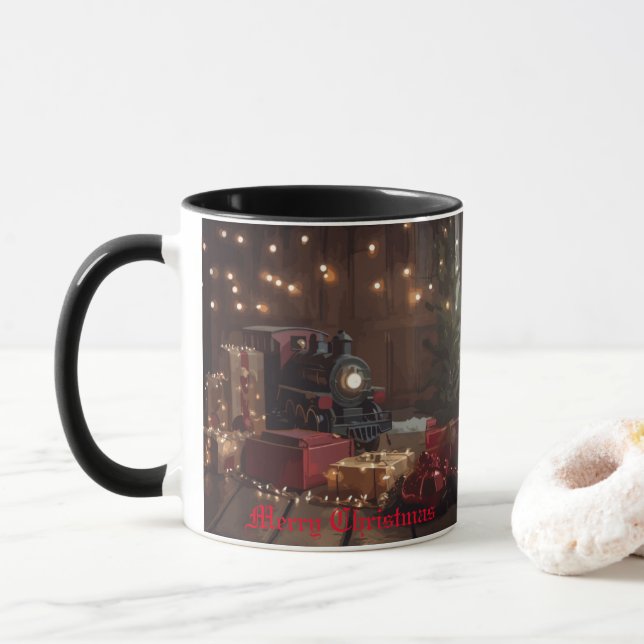 Mug Express festif (Avec donut)