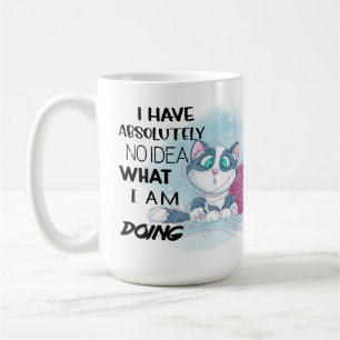 Mug Expressions de chats amusantes Citation héréditair
