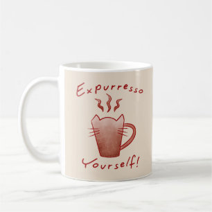 Mug Exprimez-vous Cats et café