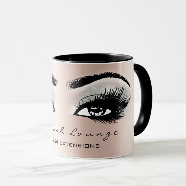 Mug Extension Lash Maquillage oculaire Artiste Studio  (Devant droit)