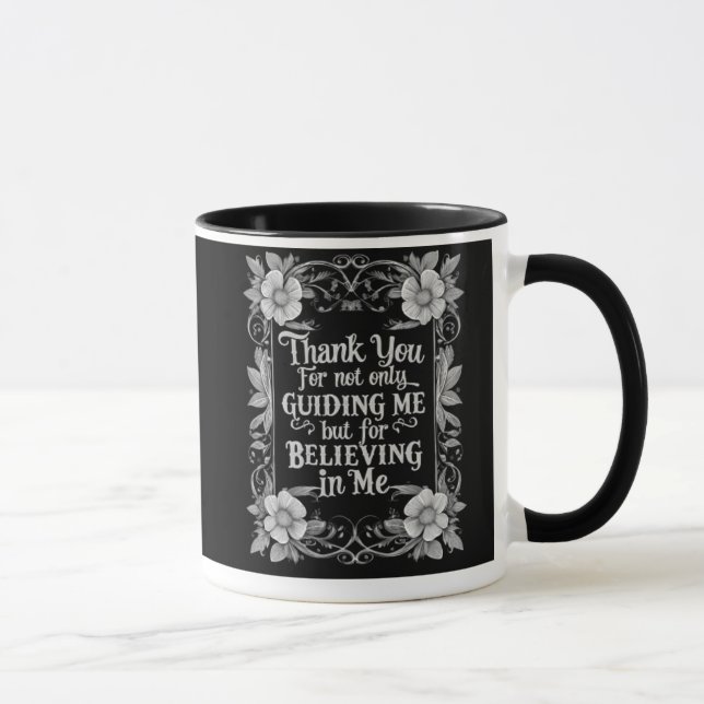 Mug Extraordinaire personalize mentor merci pour tous (Droite)