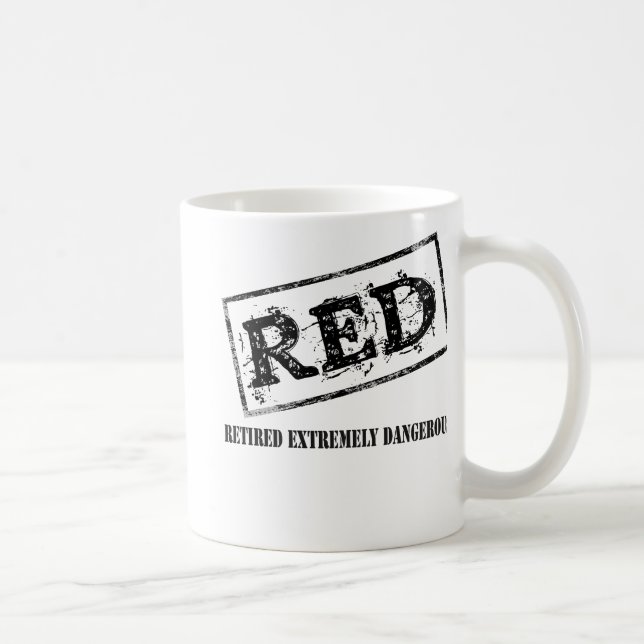 Mug Extrêmement dangereux retiré par ROUGE (Droite)