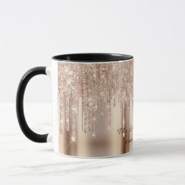 Mug Eyelash Extention Beauty Rose Gold Maquillage Arti
