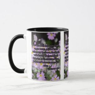Mug Ezekiel 18:8 KJV Bible Verse Pic Deux Tons