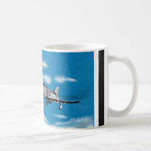 Mug F4 Phantom Navy Jet Fighter