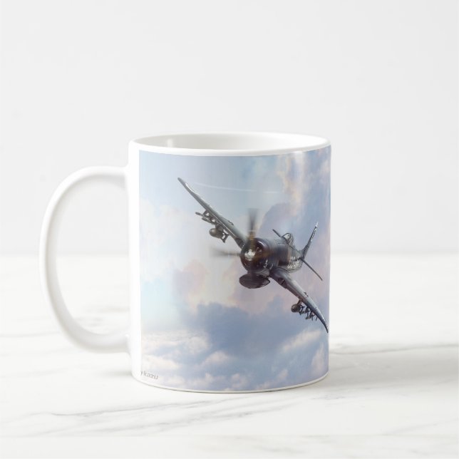 MUG F4Uコルセア＆ F8Fベアキャット (Gauche)