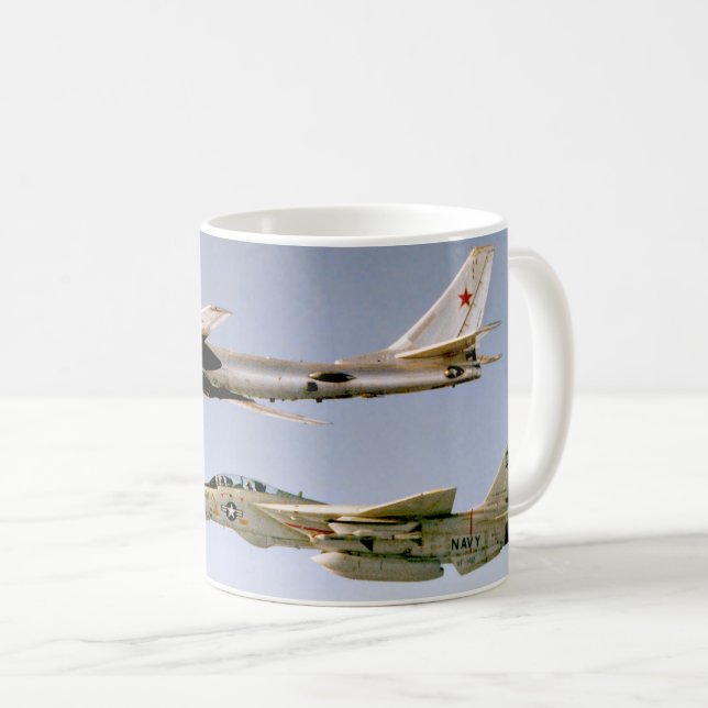 MUG F-14 TOMCAT "INTERCEPT D'OURS" (Devant droit)