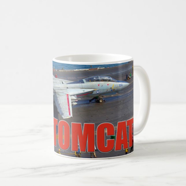 MUG F-14 TOMCAT "LANCEMENT" (Devant droit)