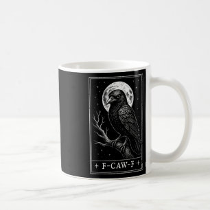 Mug F-caw-f Crow Tarot Card Drôle Gothique Halloween V