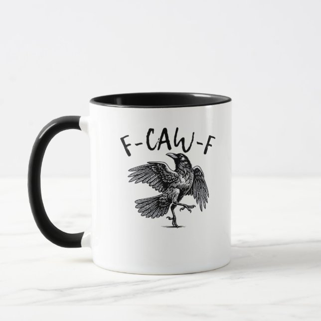 Mug F Caw F Essential Classic Aesthetic (Gauche)