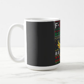 Mug F-CAW-F Funny Screaming Chicken Ugly Christmas
