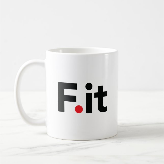 Mug F Citation Anti Fitness It (Gauche)