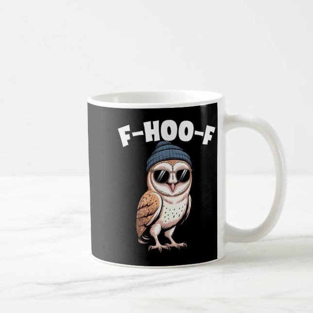 Mug F-hoo-f Funny Bird Meme Graphic  (Droite)