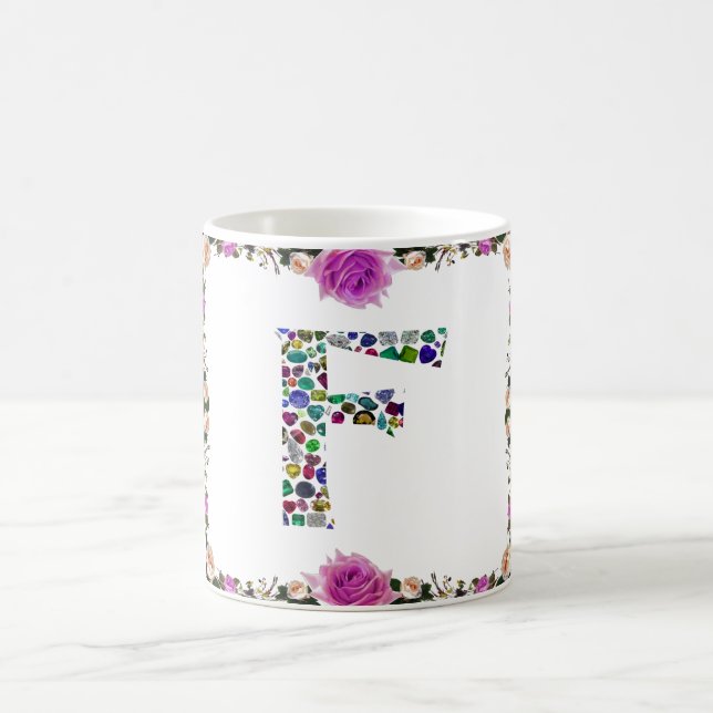Mug F Monogramme (Centre)
