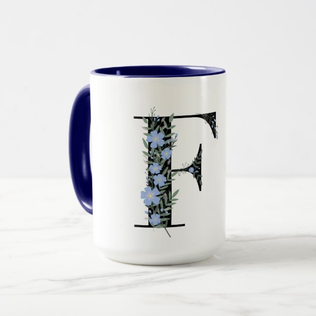 Mug F Pièces d'art (Devant gauche)