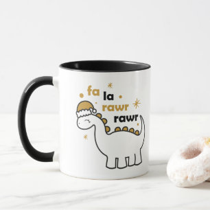 Mug Fa La Rawr Rawr Dinosaur