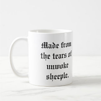 Mug Fabriqué à partir des larmes d'un mouton de mouton