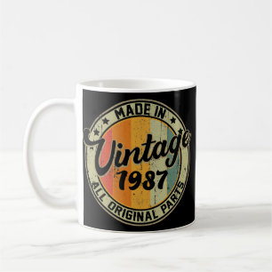 Mug Fabriqué en 1985 37e anniversaire Cadeaux de 37 an