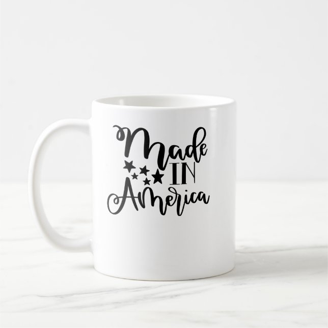 Mug Fabriqué en Amérique (Gauche)