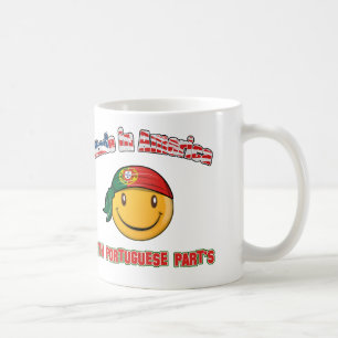 Mug Fabriqué en Amérique avec la partie portugaise