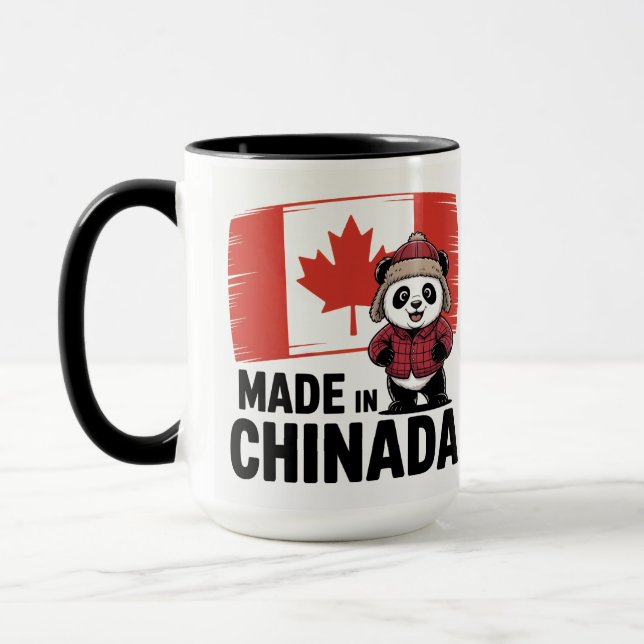 Mug Fabriqué en Chinada Panda - Chinois Canadien (Gauche)