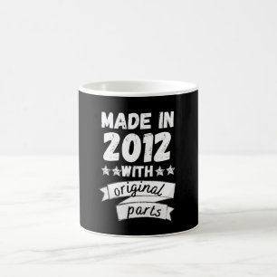 Mug fabriqués en 2012 avec pièces originales,
