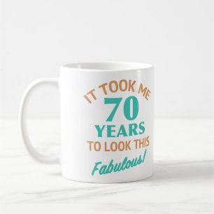 Mug Fabuleux 70e anniversaire