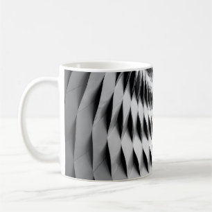 Mug Façade incurvée recouverte de lattes blancs