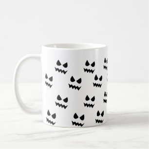 Mug Face de fantôme du Citrouille d'Halloween