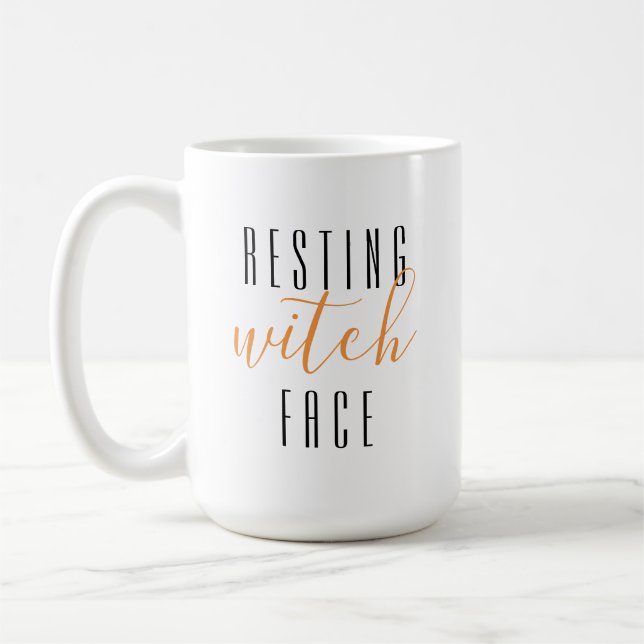 Mug Face de sorcière au repos (Gauche)