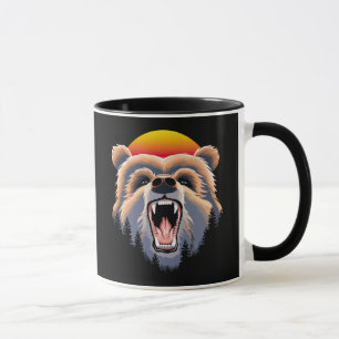 Mug Face d'ours grizzli