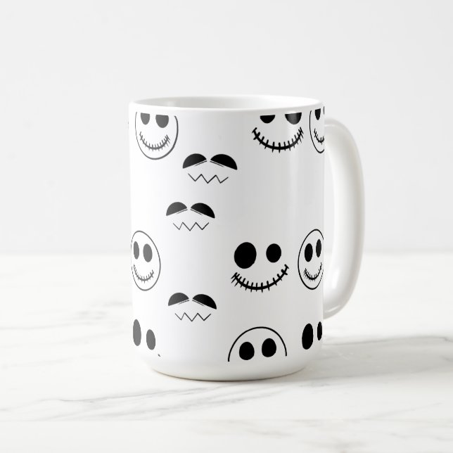 Mug faces d'Halloween (Devant droit)