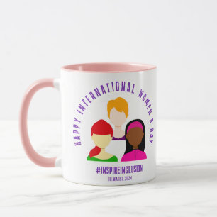 Mug Faces élégantes à la Journée internationale de la 