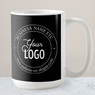 Mug Facile de remplacement de logo et de texte personn