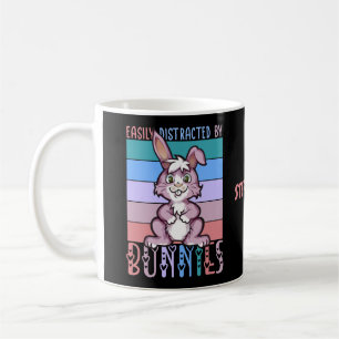 Mug Facilement distrait par Bunnies Cute Bunny Lover