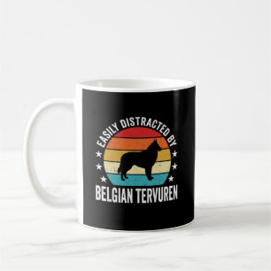 Mug Facilement distrait par le chien Tervuren belge