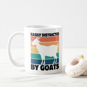 Mug Facilement Distrait Par Les Amoureux De Chèvres Ka