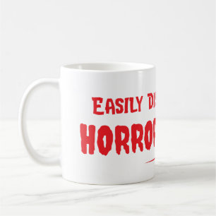 Mug Facilement Distrait Par Les Films D'horreur Slashe