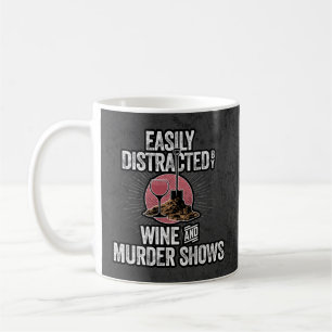 Mug Facilement distrait par les spectacles de vin et d