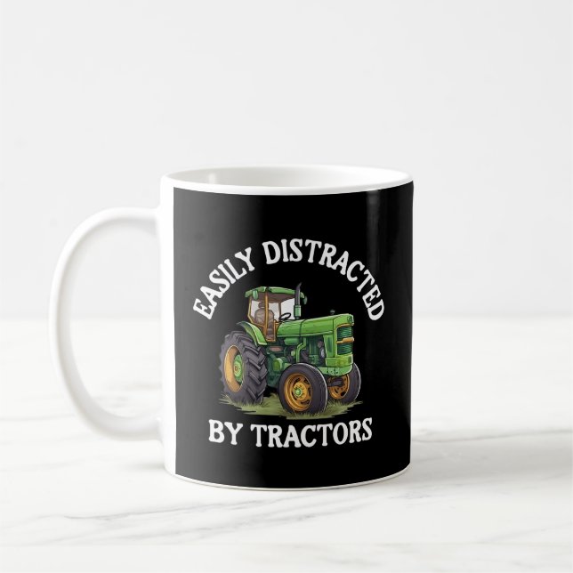 Mug Facilement Distrait Par Les Tracteurs (Gauche)