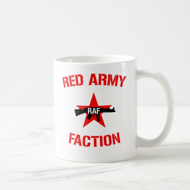 Mug Faction d'armée rouge avec le logo de faction (Droite)